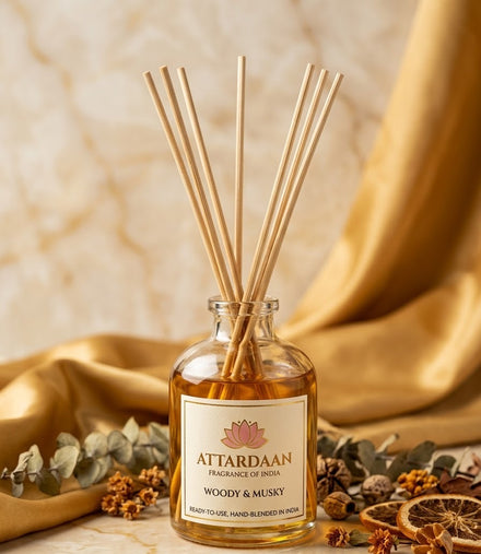Kaath Kasturi — Wood & Musk Reed Diffuser Oil