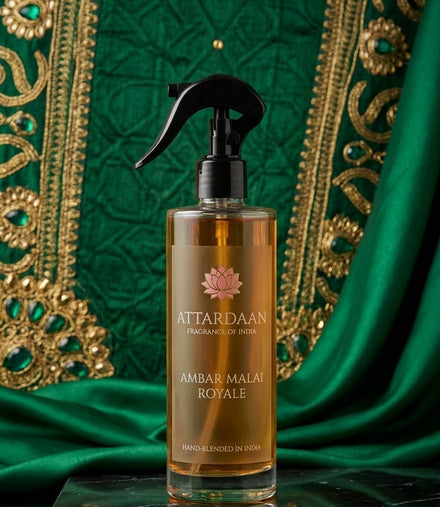 Ambar Malai Royale — Long-Lasting Amber & Vanilla Room Spray