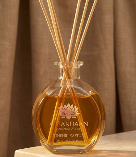Sunehri Kasturi — Golden Musk Reed Diffuser Oil