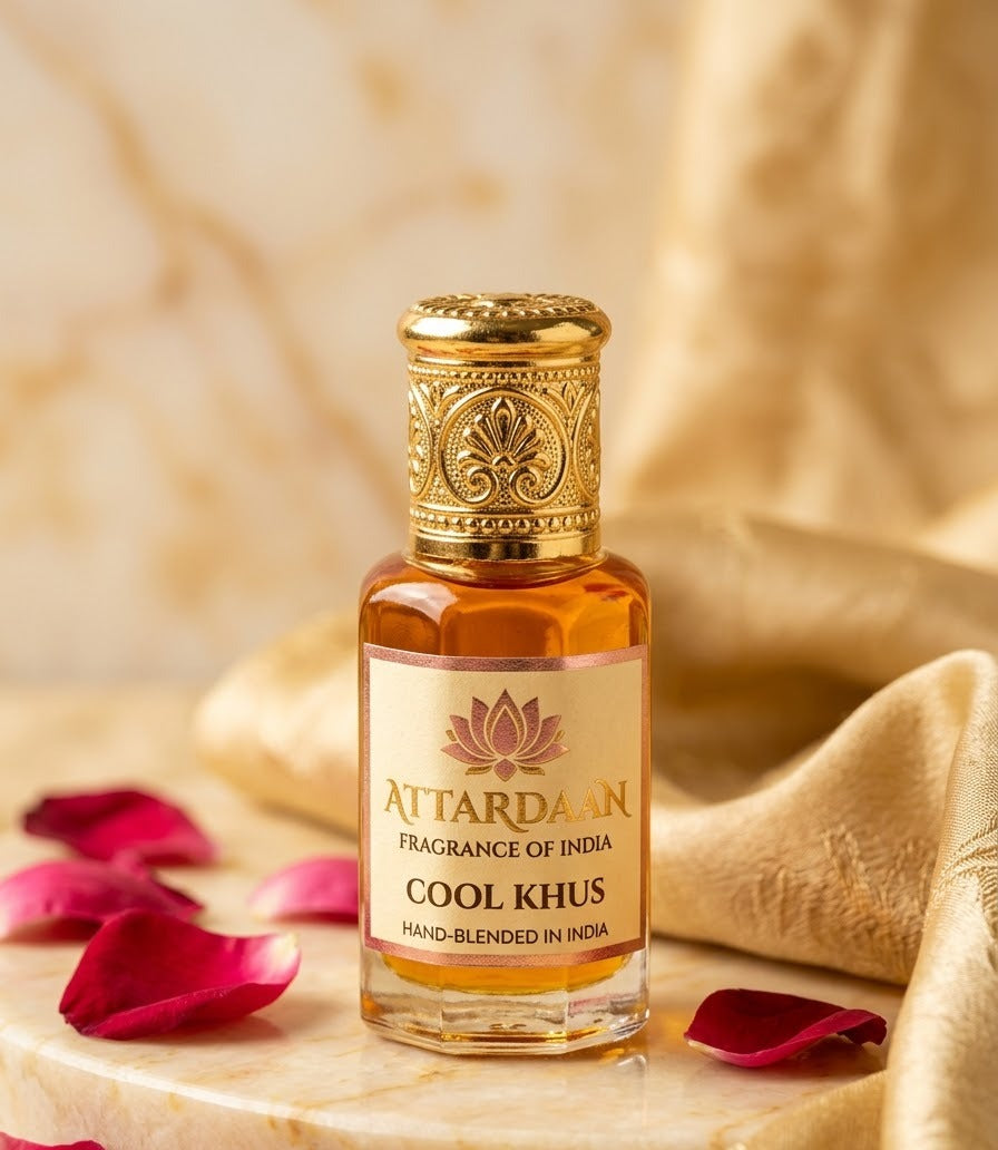 Cool Khus — Bergamot & Vetiver Attar by Attardaan India