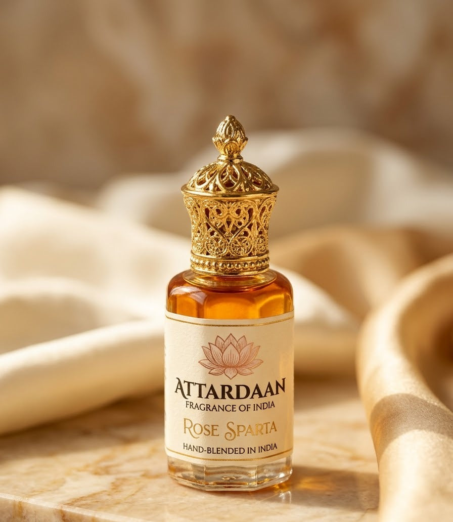 Rose Sparta — Pink Rose & Aqua Attar by Attardaan India
