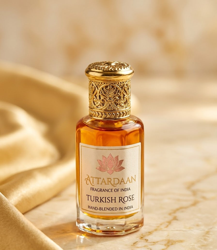 Turkish Rose — Maroon Rose & Musk Attar by Attardaan India