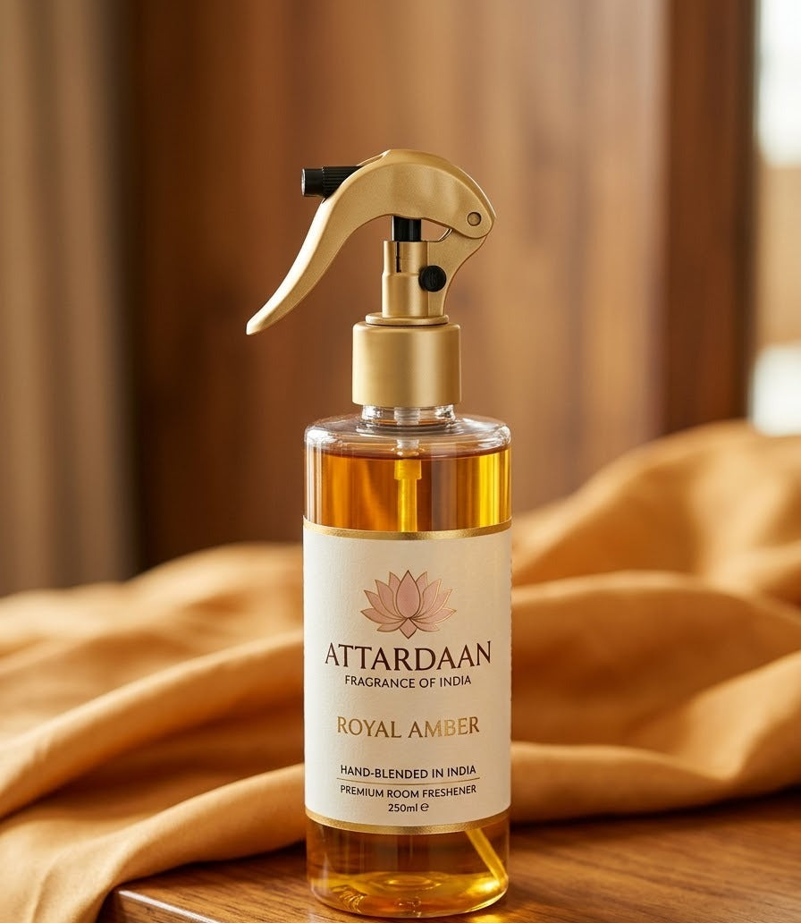 Shahi Ambar — Royal Amber Room Spray by Attardaan India