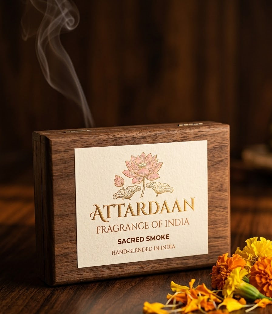 Sacred Smoke — Incense & Oud Eau de Parfum for Men by Attardaan India
