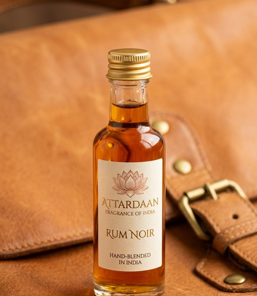 Rum Noir — Rum, Leather & Caramel Extrait de Parfum by Attardaan India