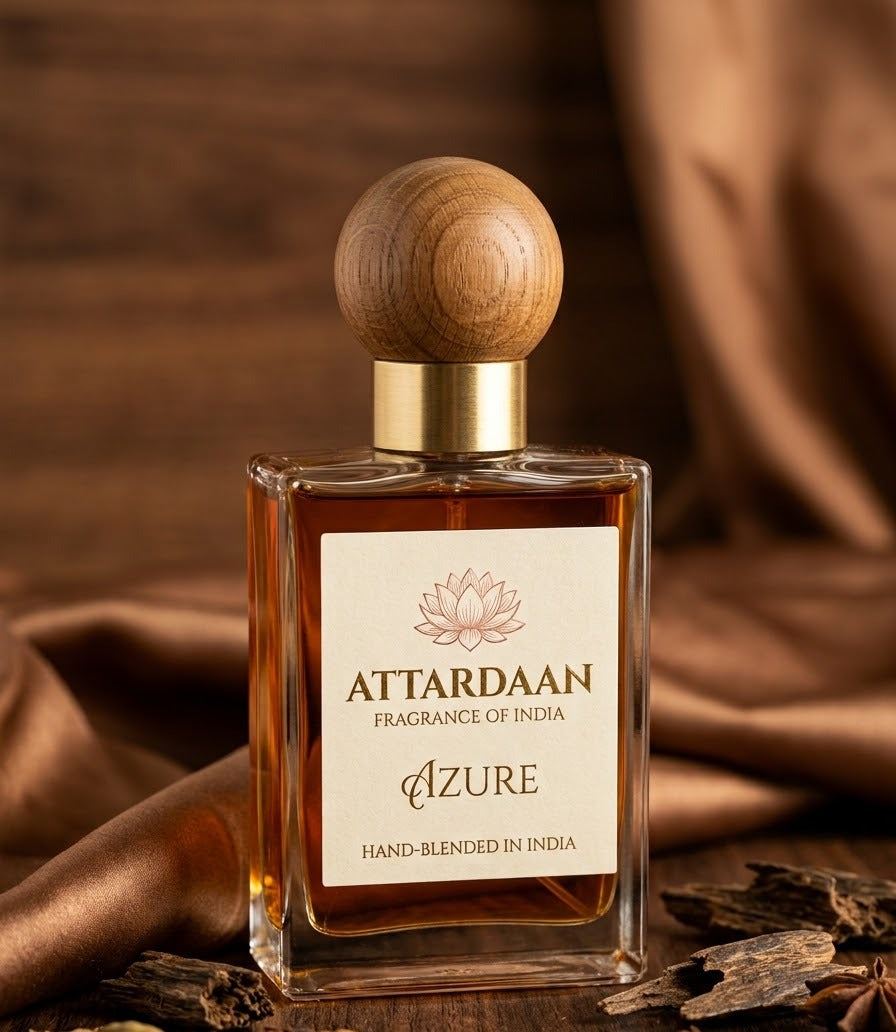 Azure — Citrus & Cedar Eau de Parfum for Men by Attardaan India