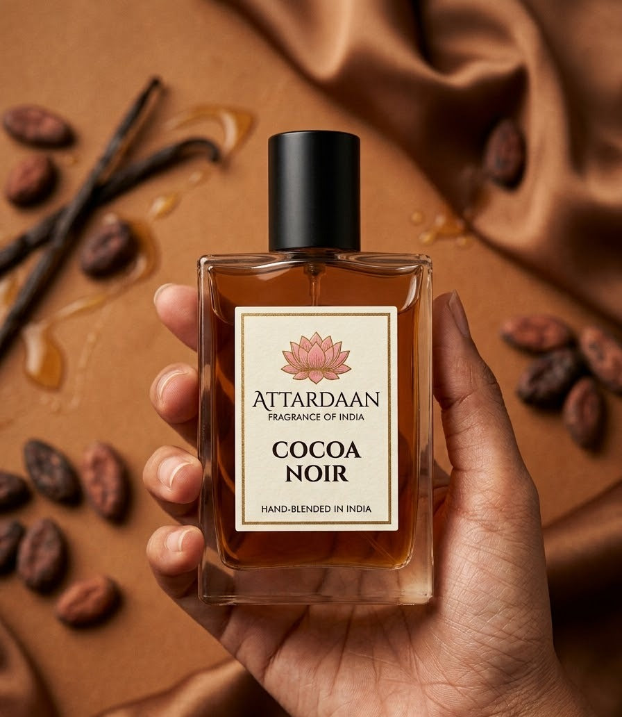 Cocoa Noir — Coffee, Chocolate & Oud Extrait de Parfum by Attardaan India