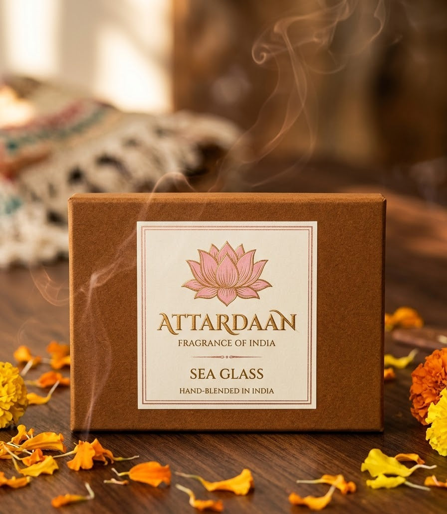 Sea Glass — Marine, Bergamot & Incense Eau de Parfum for Men by Attardaan India