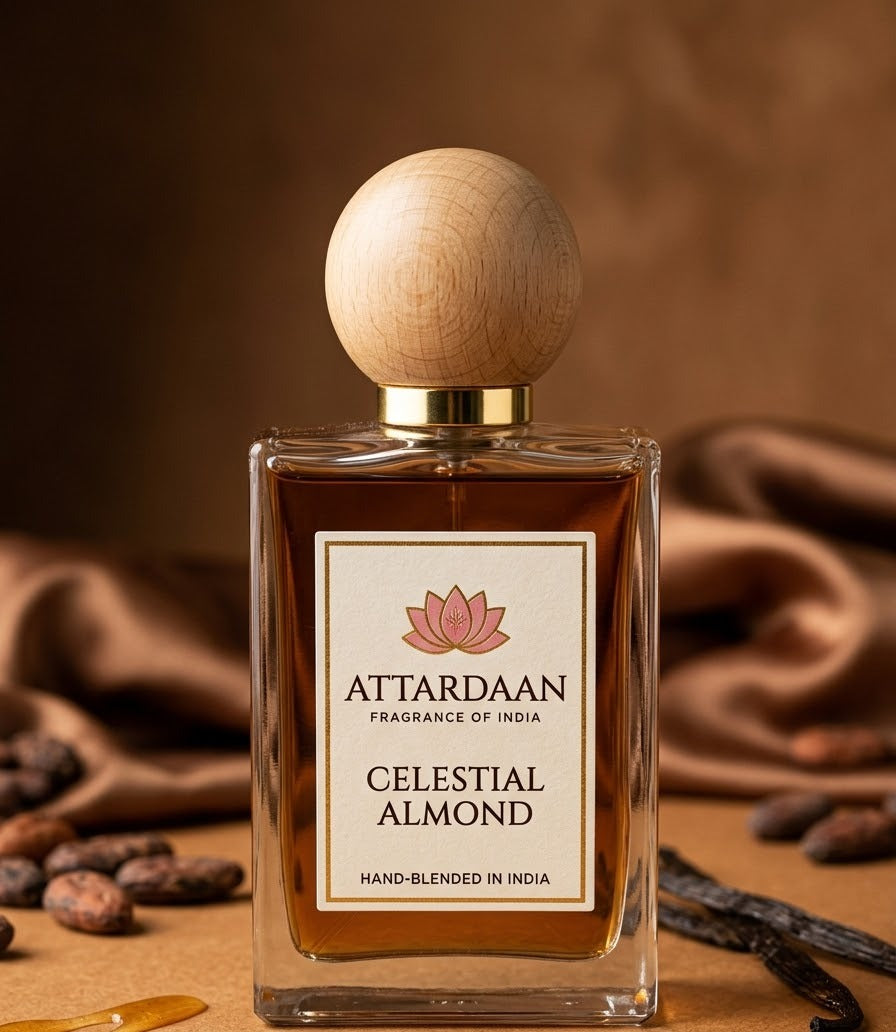 Celestial Almond — Vanilla & Heliotrope Eau de Parfum by Attardaan India