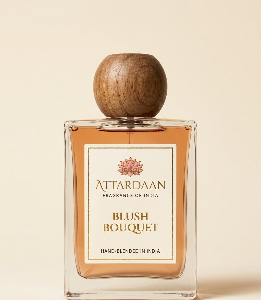 Blush Bouquet — Rose & Sandalwood Eau de Parfum for Women by Attardaan India