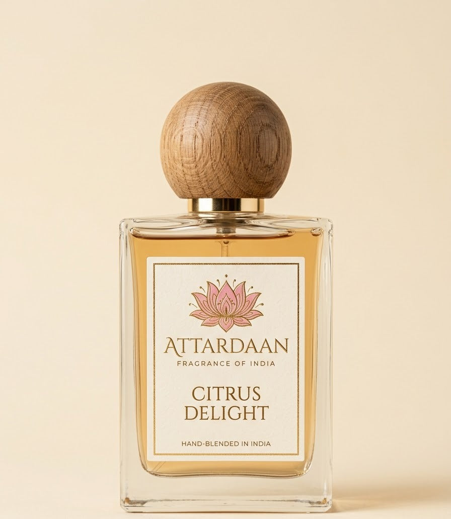 Citrus Delight — Lemon, Bergamot & Cedarwood Eau de Parfum by Attardaan India