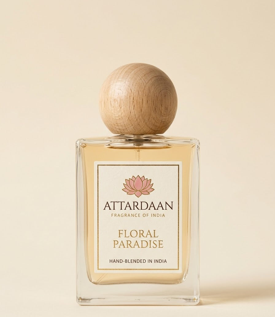 Floral Paradise — Jasmine, Peach & Amber Eau de Parfum by Attardaan India