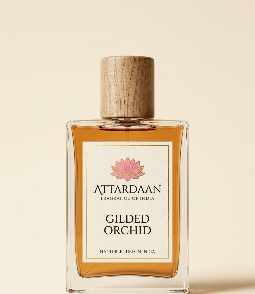Gilded Orchid — Coffee & Vanilla Eau de Parfum by Attardaan India