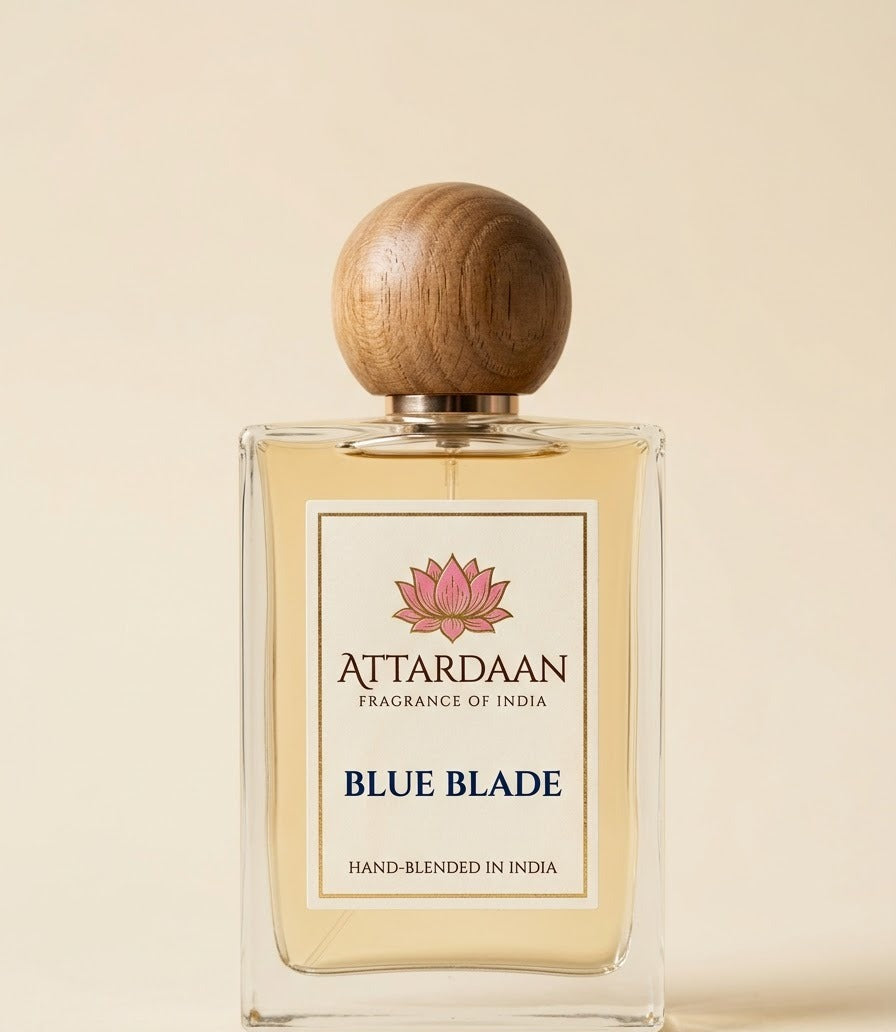 Blue Blade — Citrus & Musk Fresh Extrait de Parfum for Men by Attardaan India