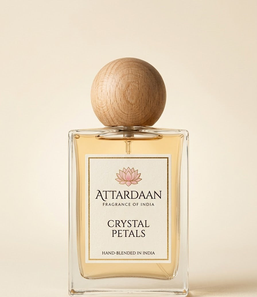 Crystal Petals — Pomegranate & Peony Eau de Parfum for Women by Attardaan India