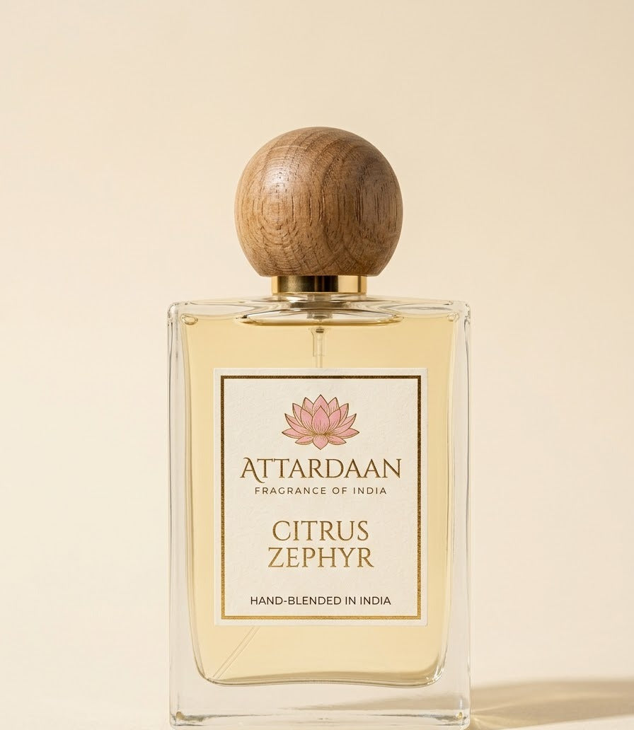 Citrus Zephyr — Lemon, Musk & Ambroxan Eau de Parfum by Attardaan India
