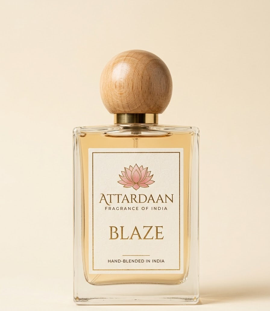 Blaze — Violet, Leather & Smoke Eau de Parfum for Men by Attardaan India