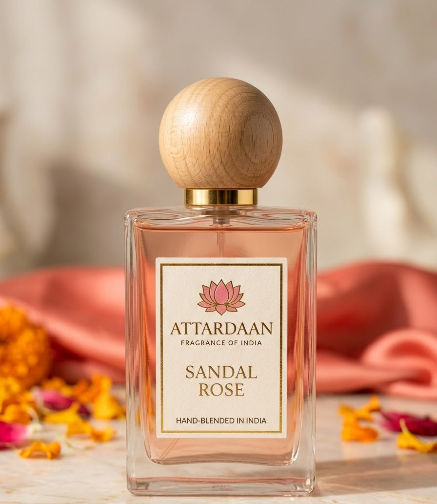 Sandal Rose — Rose & Sandalwood Eau de Parfum by Attardaan India