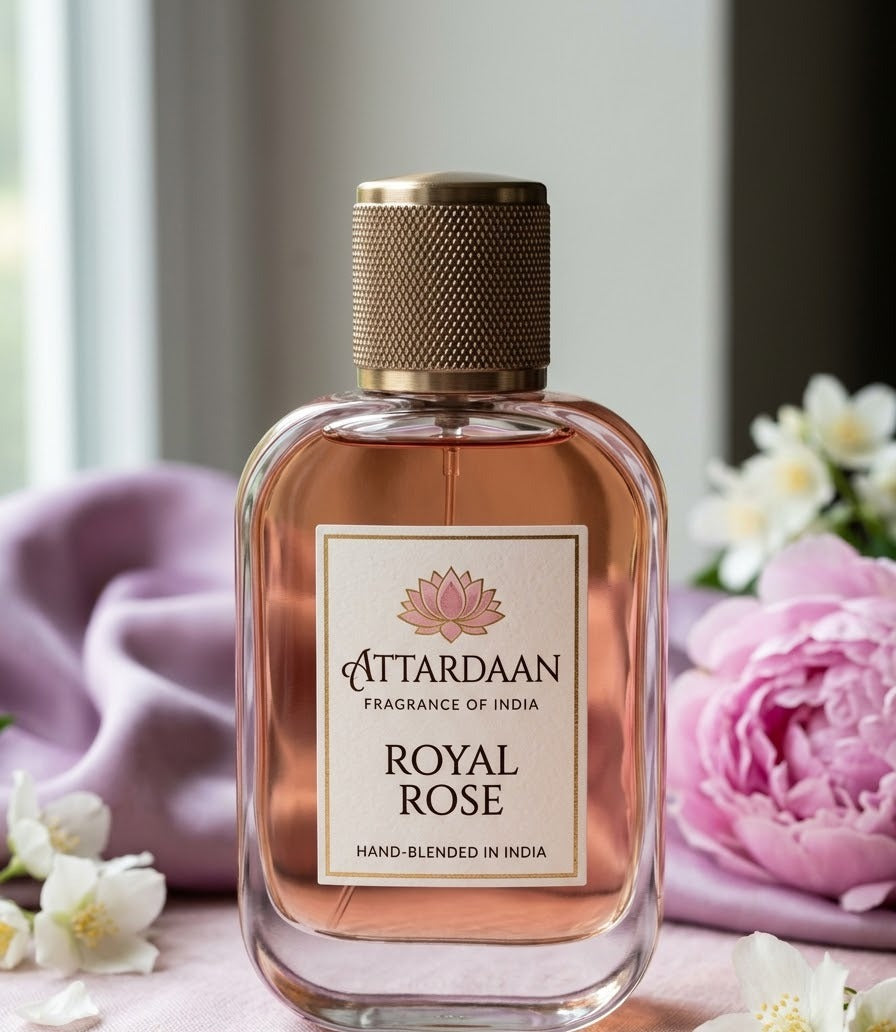 Royal Rose — Saffron & Sandalwood Eau de Parfum by Attardaan India