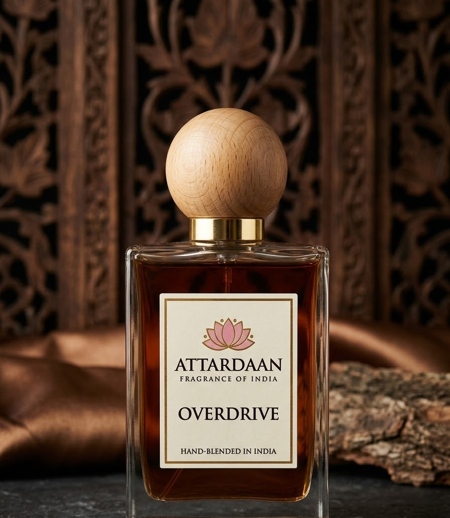 Overdrive — Intense Woody Amber Extrait de Parfum by Attardaan India