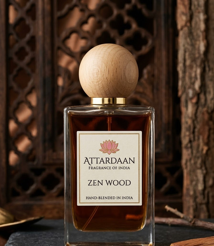 Zen Wood — Sandalwood & Amber Eau de Parfum by Attardaan India