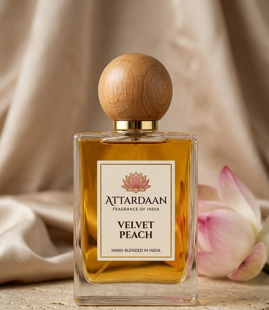 Velvet Peach — Peach & Cognac Eau de Parfum by Attardaan India