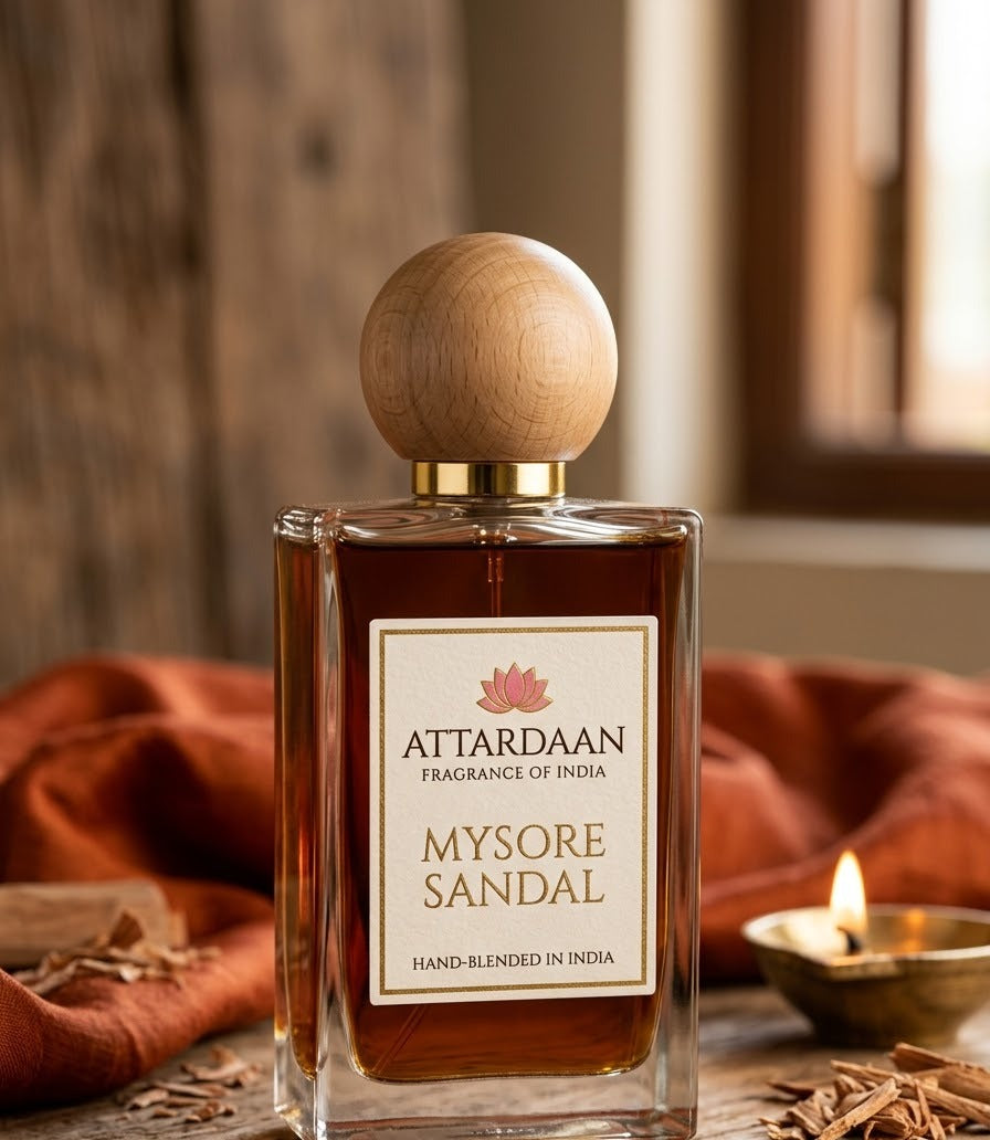 Mysore Sandal — Pure Sandalwood Eau de Parfum by Attardaan India