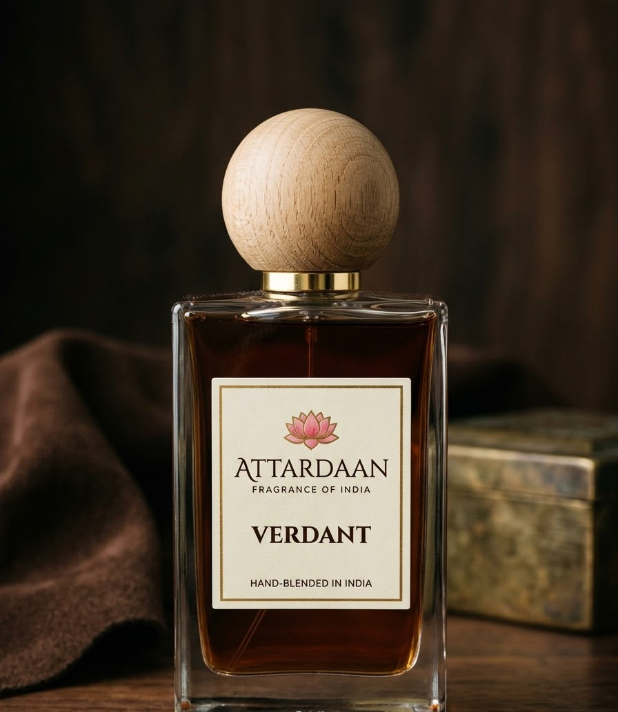 Verdant — Green Tobacco, Tuberose & Patchouli Eau de Parfum by Attardaan India