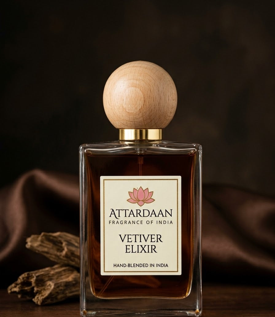 Vetiver Elixir — Cooling Vetiver Eau de Parfum by Attardaan India