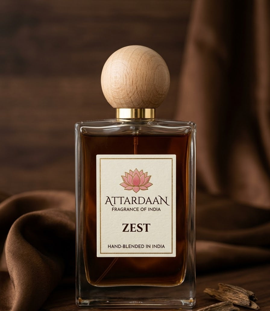 Zest — Lemon & Cedarwood Eau de Parfum by Attardaan India