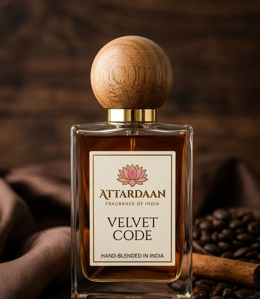 Velvet Code — Apple, Vanilla & Suede Eau de Parfum by Attardaan India