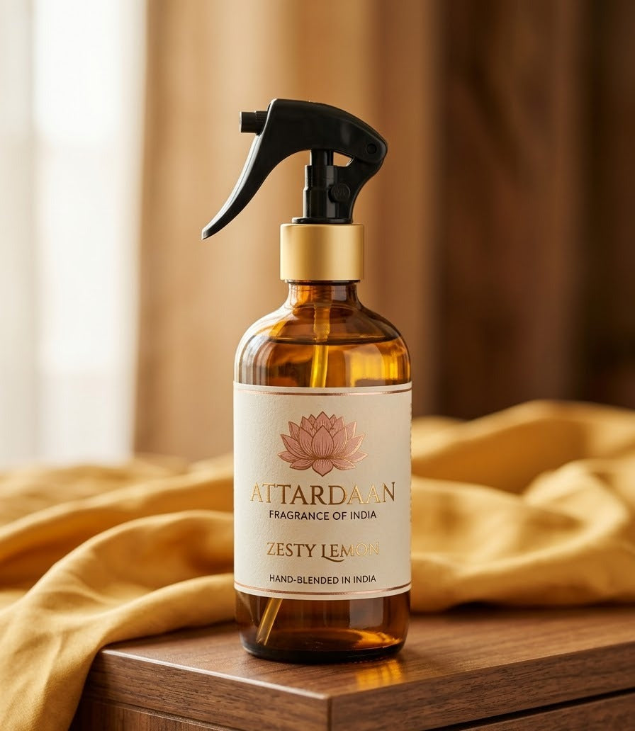 Zesty Lemon Room Freshener by Attardaan India