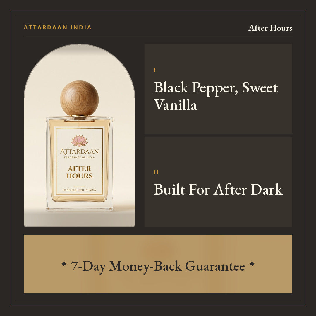 After Hours — Pepper & Vanilla Eau de Parfum for Men