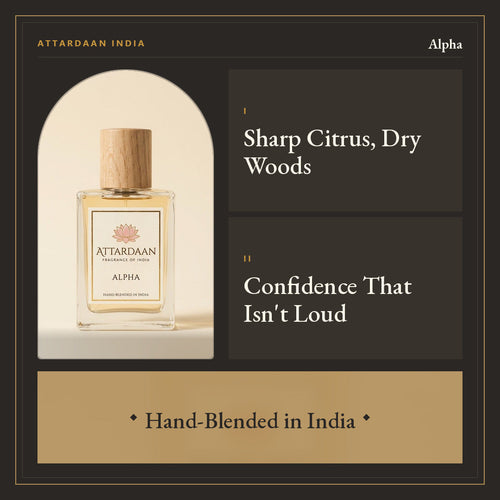 Alpha — Citrus & Woods Eau de Parfum for Men