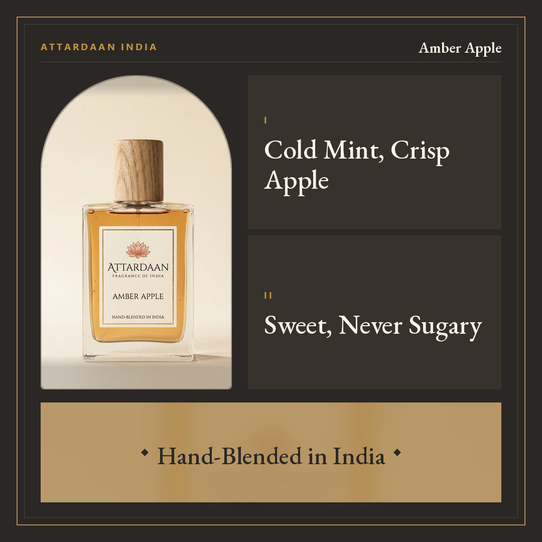 Amber Apple — Mint & Vanilla Eau de Parfum for Men