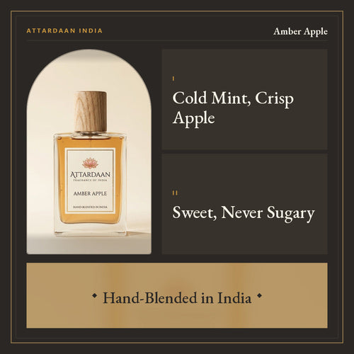 Amber Apple — Mint & Vanilla Eau de Parfum for Men