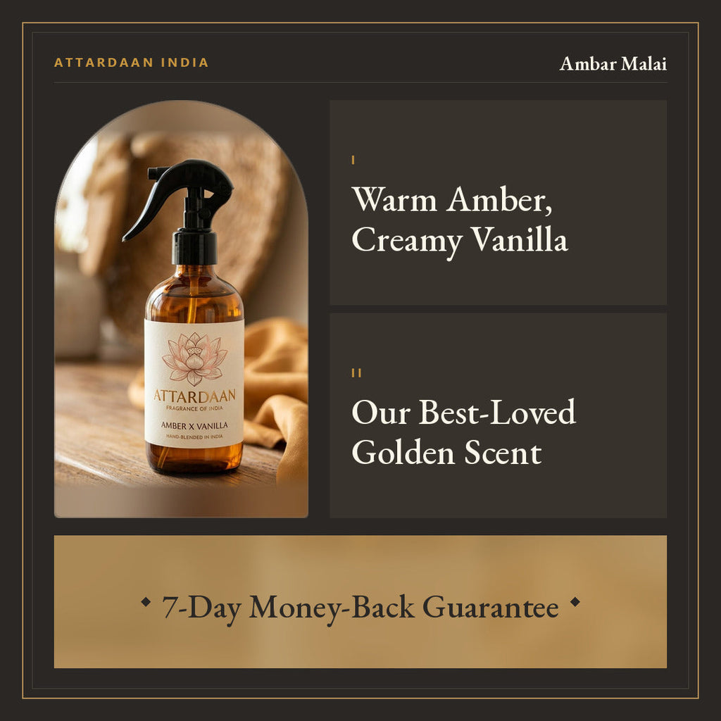Ambar Malai — Amber & Vanilla Room Spray