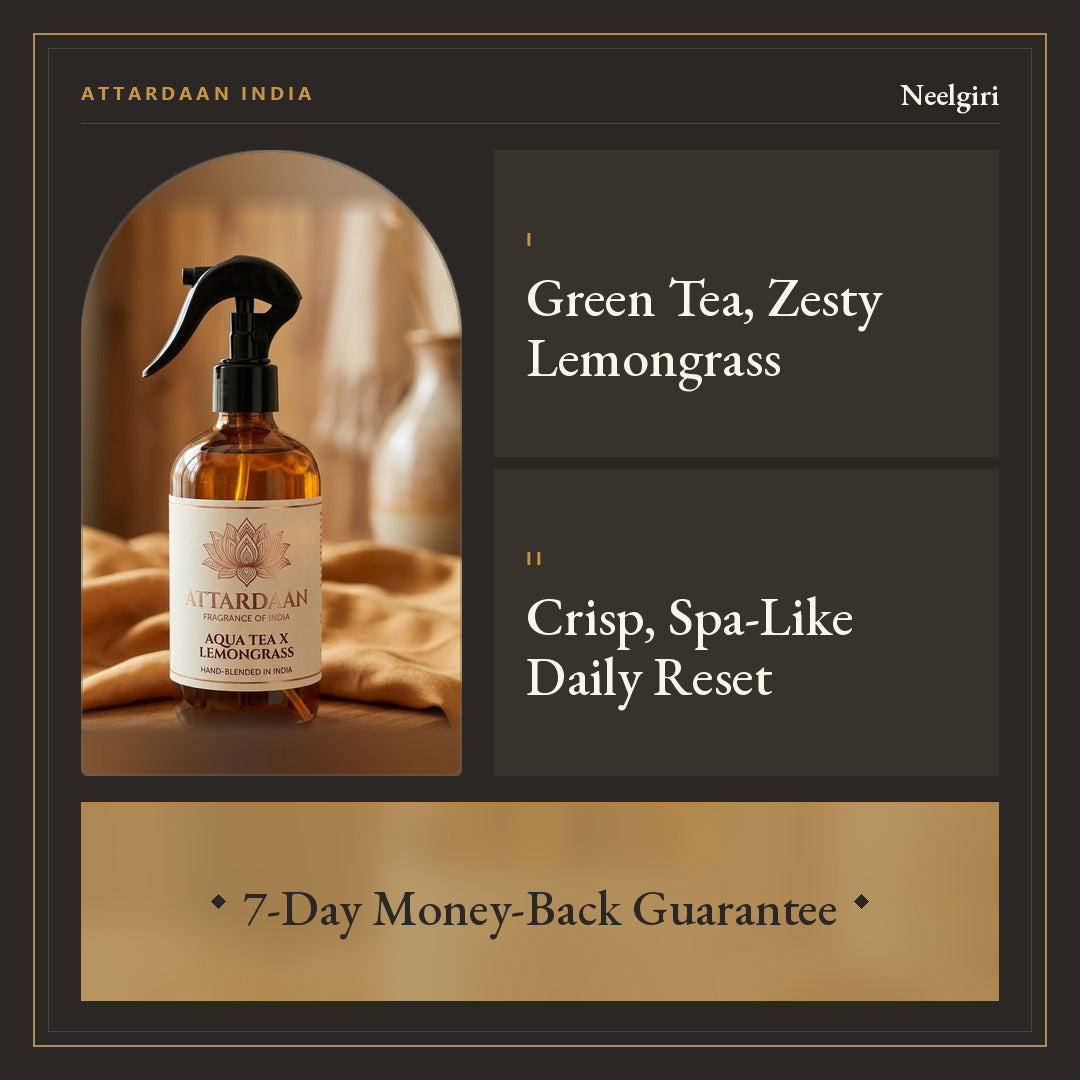 Neelgiri — Green Tea & Lemongrass Room Spray