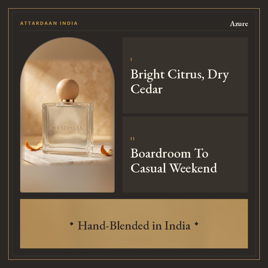 Azure — Citrus & Cedar Eau de Parfum for Men