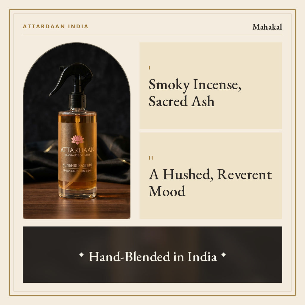 Mahakal — Bhasma Aarti Pooja Room Spray — Attardaan India