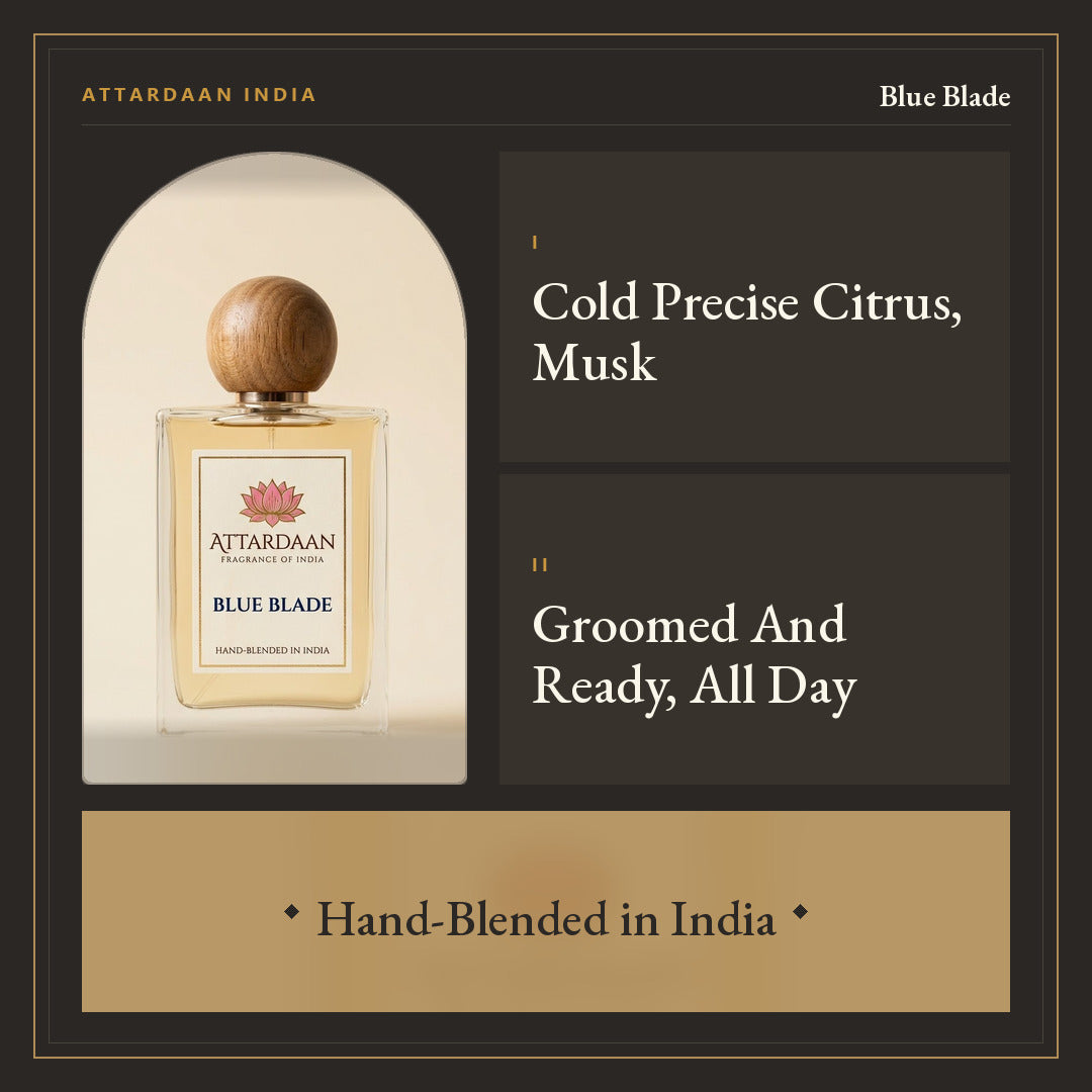 Blue Blade — Citrus & Musk Fresh Extrait de Parfum for Men