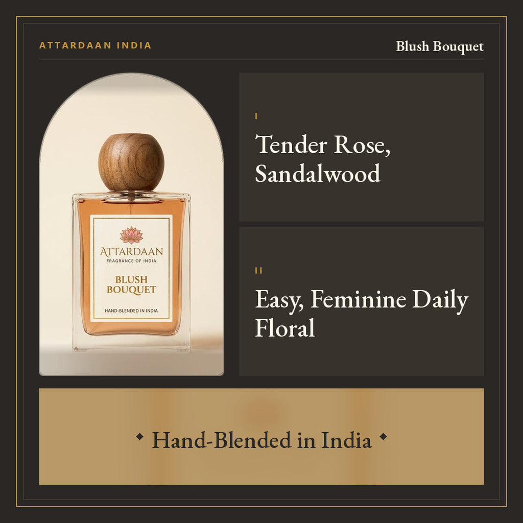 Blush Bouquet — Rose & Sandalwood Eau de Parfum for Women