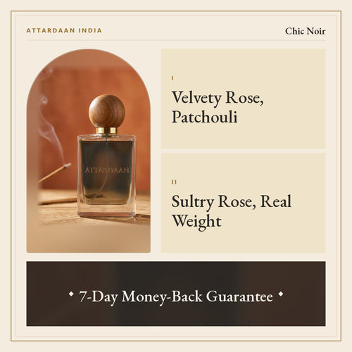 Chic Noir — Rose & Patchouli Eau de Parfum for Women