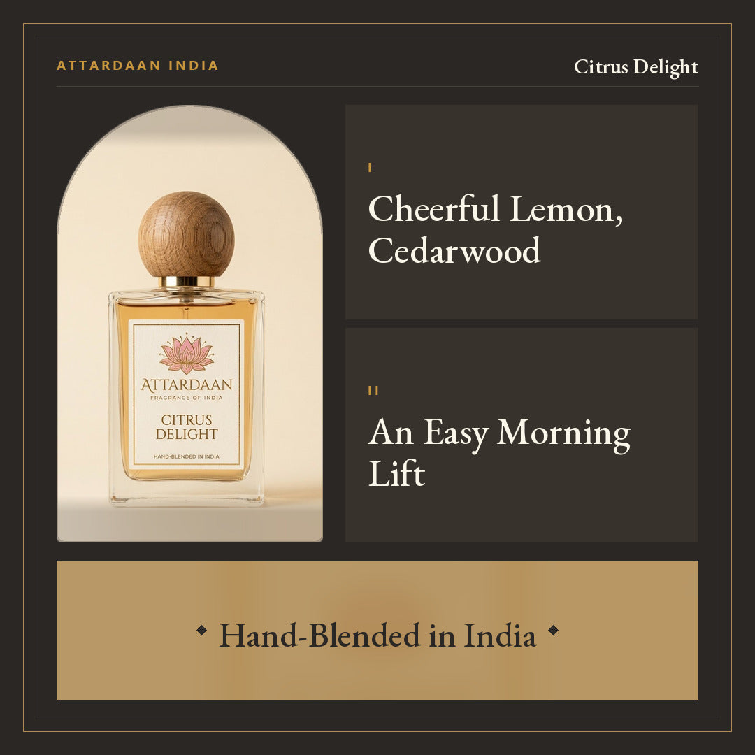 Citrus Delight — Lemon, Bergamot & Cedarwood Eau de Parfum