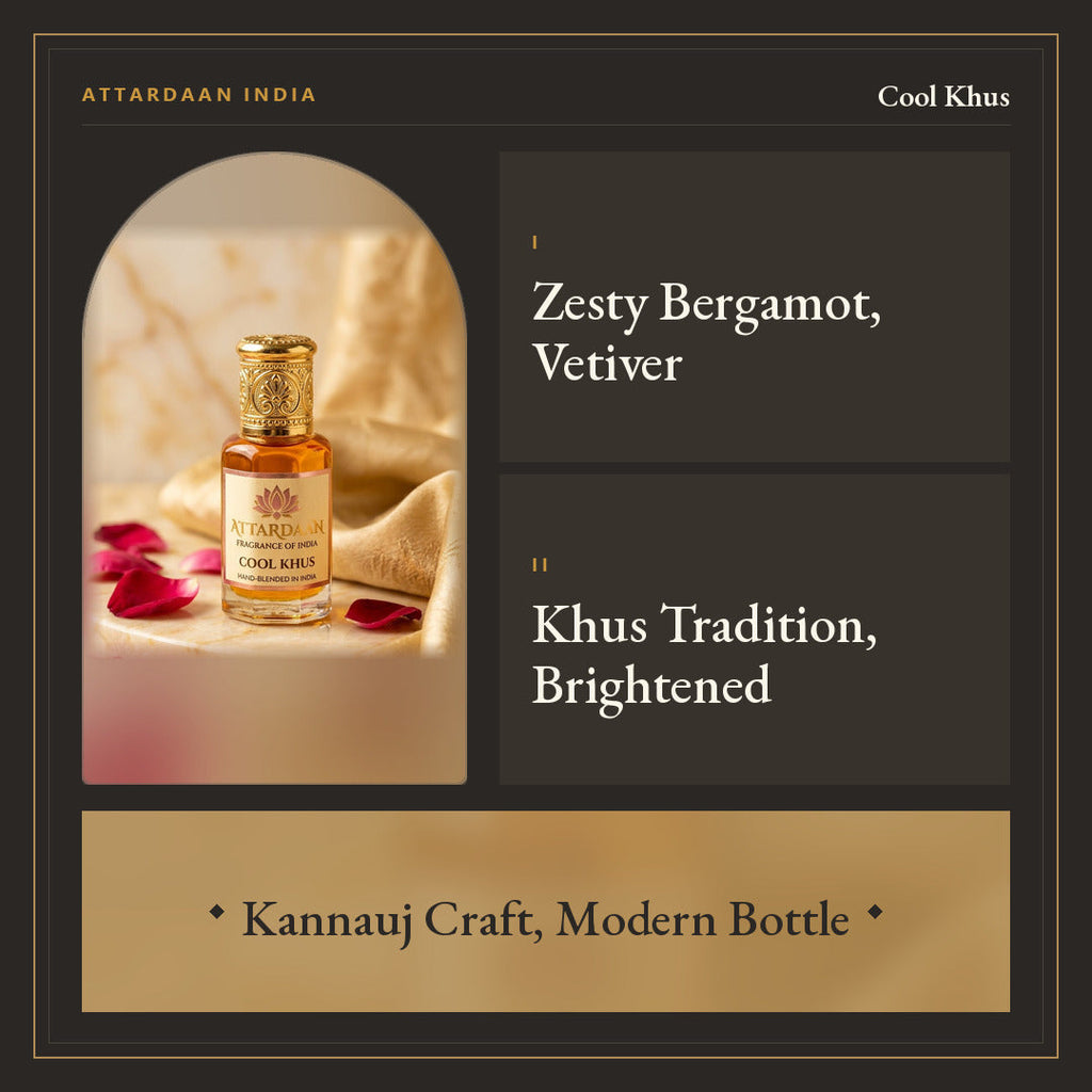 Cool Khus — Bergamot & Vetiver Attar