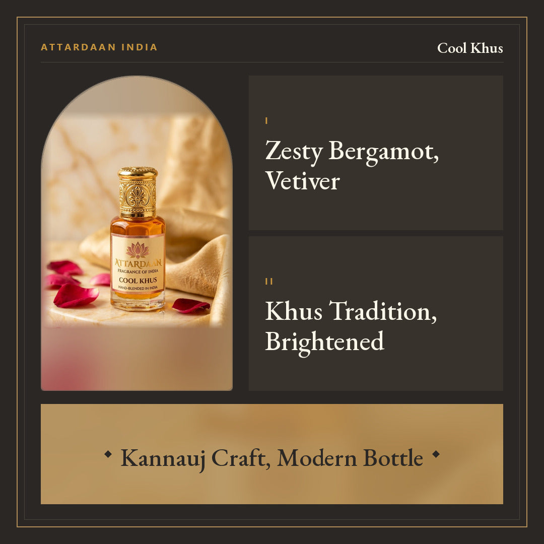 Cool Khus — Bergamot & Vetiver Attar