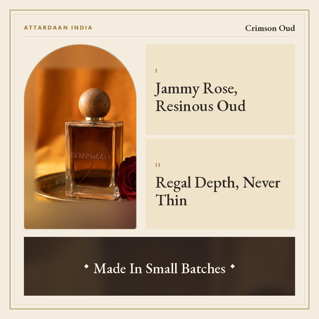 Crimson Oud — Rose & Amber Eau de Parfum