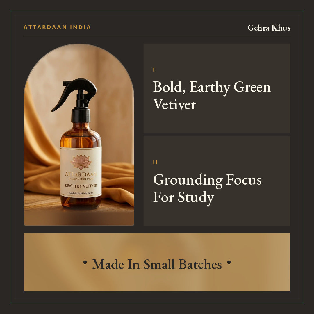 Gehra Khus — Deep Vetiver Room Spray