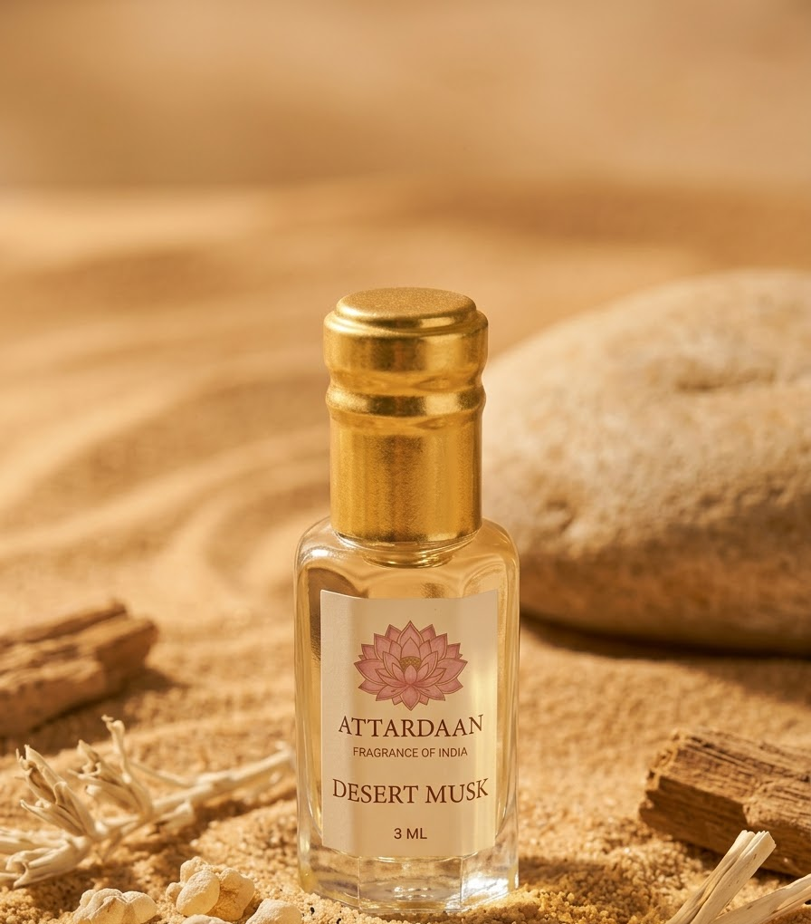 Desert Musk — Arabian Musk Attar — 3 ML bottle — Attardaan India