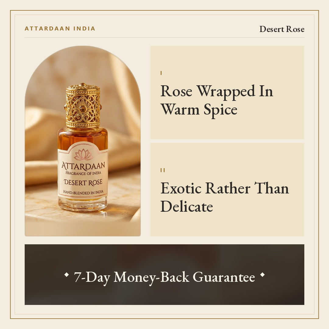 Desert Rose — Rose, Spice & Oriental Accord Attar